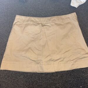 Lands' End Women's Tan Mini Skort